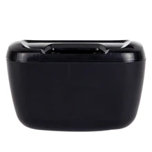 Автомобильный портативный универсальный автомобильный мини подвесная корзина для мусора