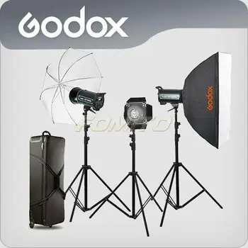 

QS400 Video Photo Studio lighting kit Flash Kit photography flash lighting kit QS Series QS400-D 400WS, 3 Flash Heads