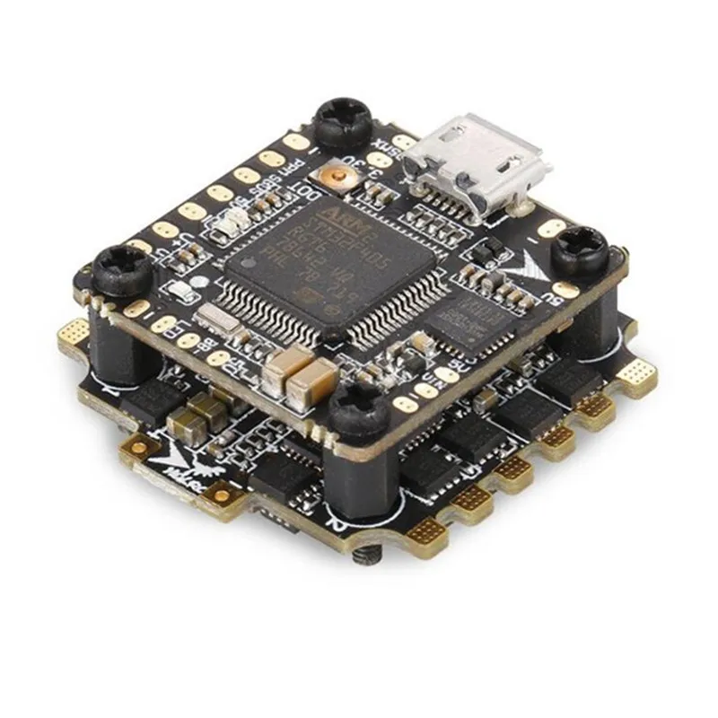 

Hot New 6.5g 20x20mm XJB F428 Micro F4 AIO OSD BEC Flight Controller & 28A Blhel_S BB2 2-4S 4 in 1 ESC