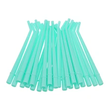 25 шт./упак. Стоматолог Зубной отверстия аспиратор советы большой Пластик стоматологический всасывающий инструмент