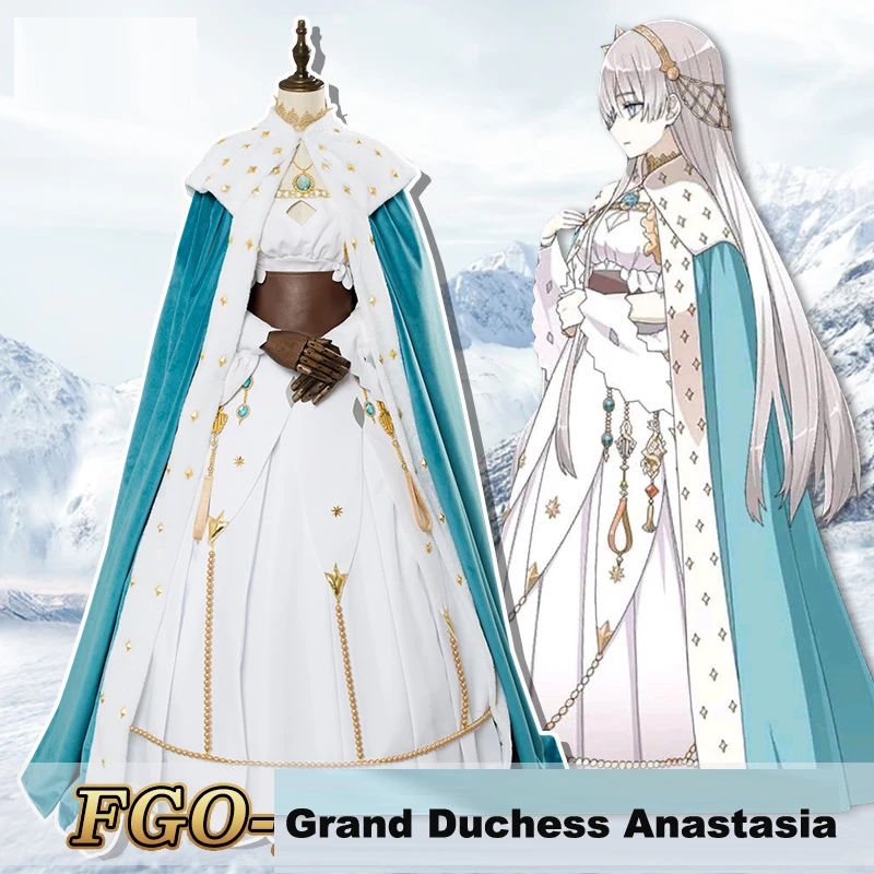 hot fate grand order grand duchess anastasia cosplay costume