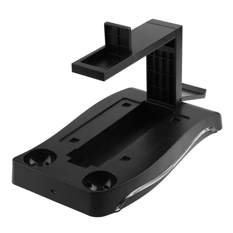 Game Stand for PS4 Controller Charging Dock Station for PlayStation Stand Holder with LED Indicator for VR PS Move Game Pad