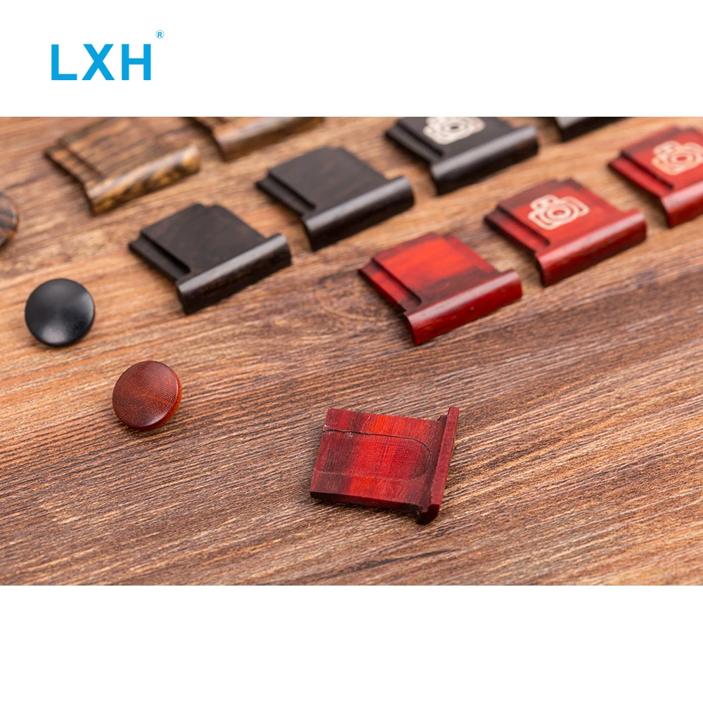 Деревянная кнопка спуска затвора LXH для камеры Fujifilm чехол горячего башмака X100F X T20