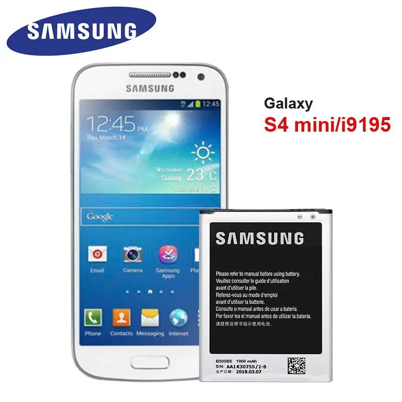 samsung Батарея для samsung Galaxy S4 мини i9195 i9190 i9192 i9197 i9198 I435 I257 E370K B500BE 4 Pin с NFC 1900 мАч