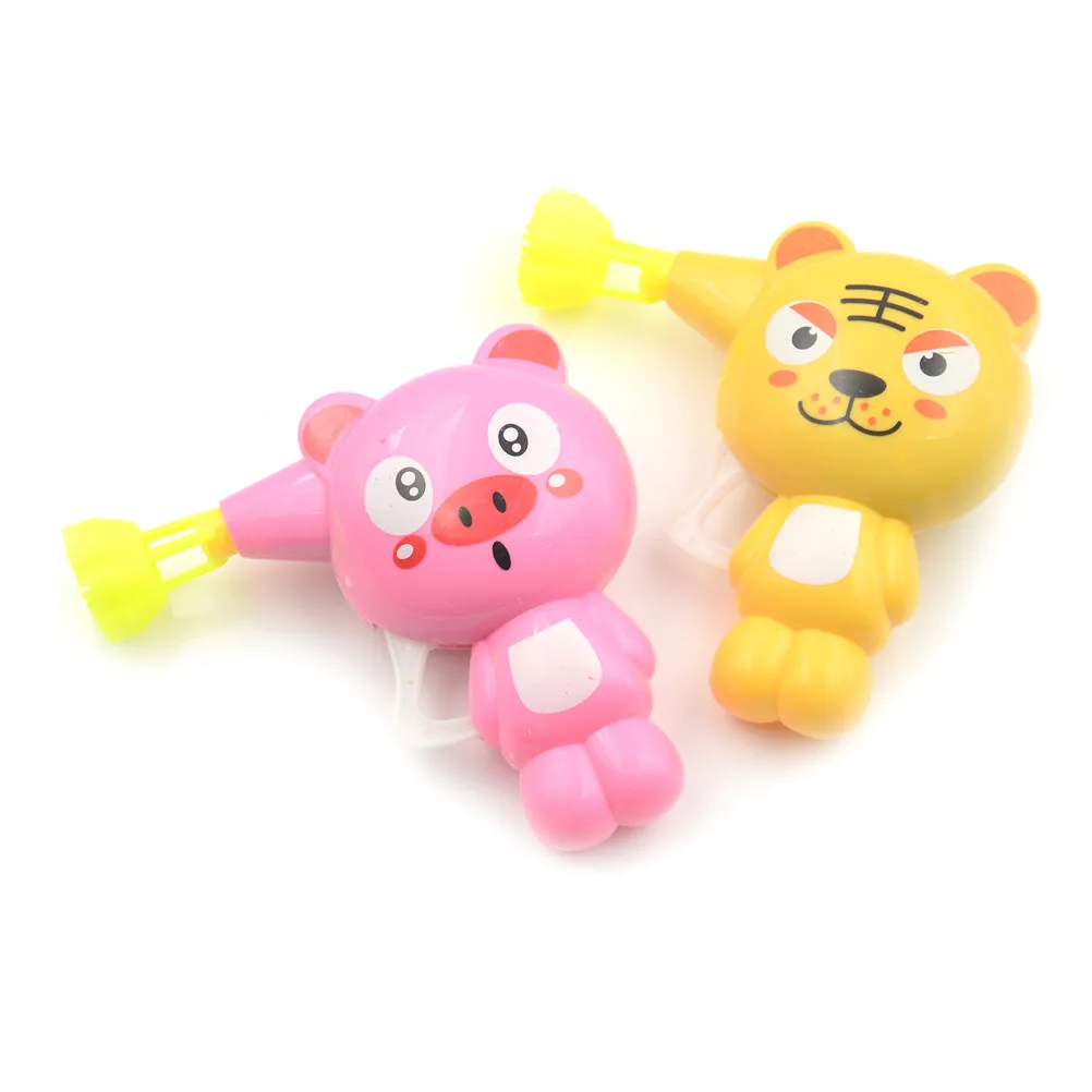 Animal Model Bubble Blower Machine Toy Kids Soap Water Bubble Gun Cartoon Water Gun Gift For Kids Children Manual Gun Blower