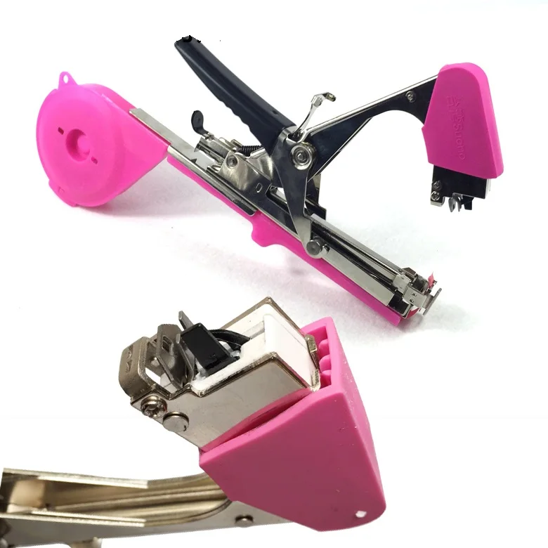 

2019 Model 2PCSX Tapping Branch Machine Garden Tools Vegetables Fruit Flower Handle Tapetool Tapener Stem Strapping tape