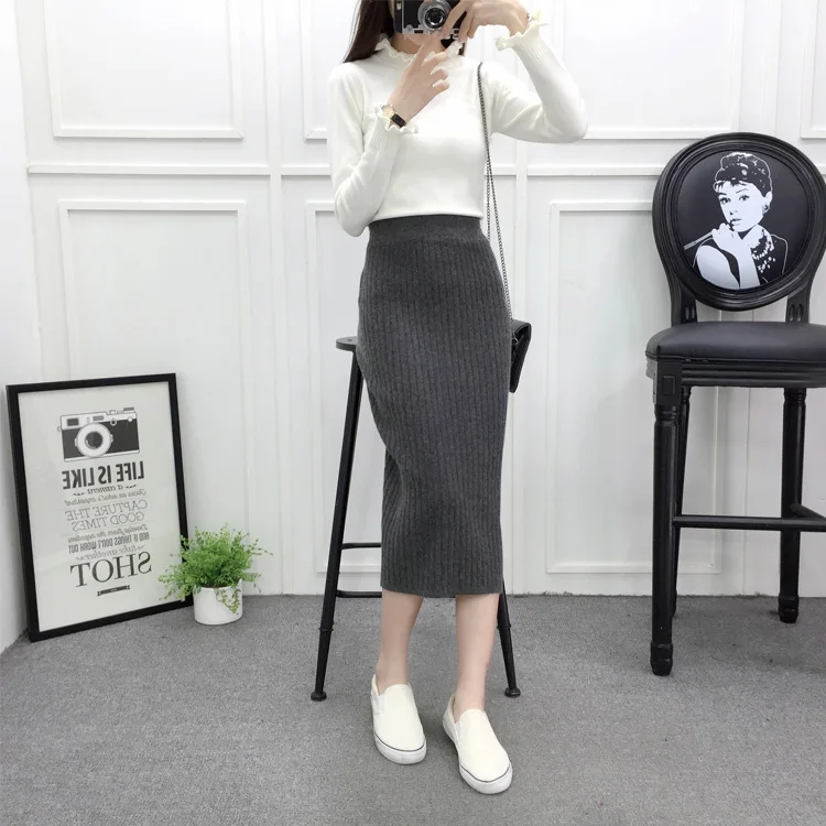 wool skirt grey 03