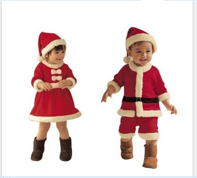 

Baby Warm Thick Winter Knitted Rompers Newborn Boys Girls Jumpsuit Climbing Clothes Christmas Hooded Outwear