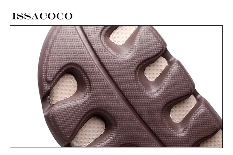 ISSACOCO/Коллекция года; шлепанцы; обувь с отверстиями; сандалии; мужские сандалии с отверстиями; Мужская дышащая пляжная обувь; zapatos hombre Pantuflas Chinelo