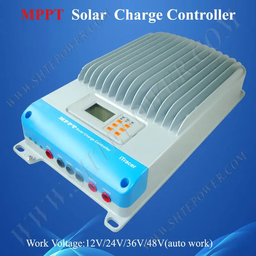 

high quality IT4415ND 12v 24v 36v 48v auto mppt solar controller, 45a 150v pv controller