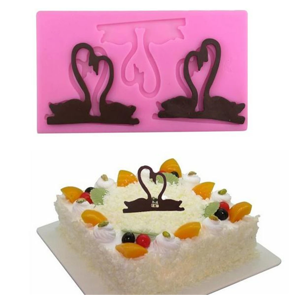 Diy Tools About Cake Decoration Swan Chip Liquid Silicone Cake Mold Pastry Mould Jello Pudding Chocolate Molds Ice Cube Soap Chocolate Mold Silicone Cake Moldcake Mold Aliexpress