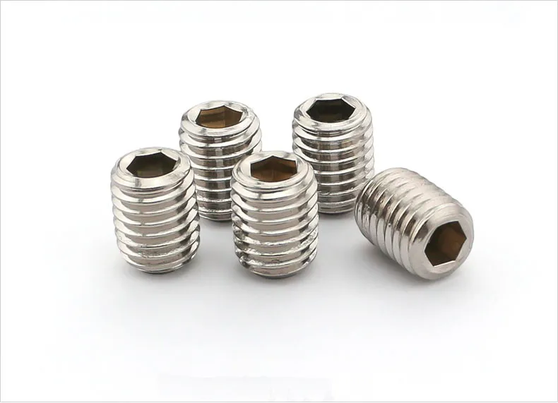 M8X10mm-50mm M10X10mm-50mm 304 ножка из нержавеющей стали со скругленным концом установочный винт M8 M10 Шестигранная нержавеющего металла установочный винт