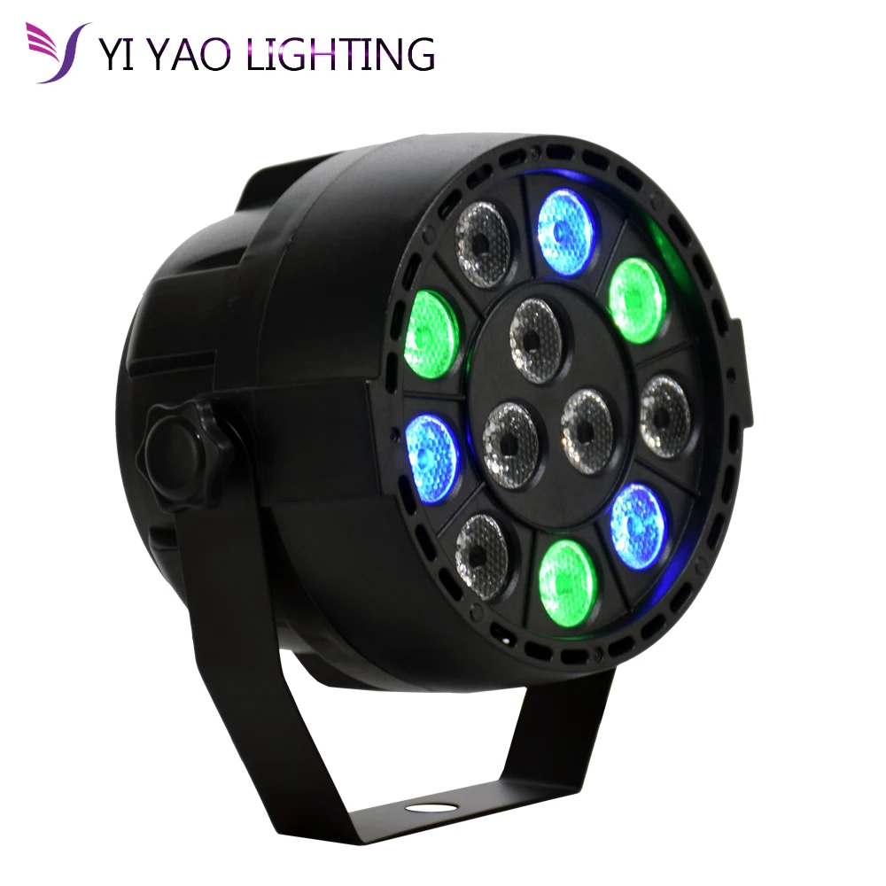 

Stage Lighting Par Light 12x3W LED RGBW 8 Channel with Remote for DJ KTV Disco Party Bar