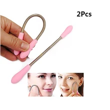 2 шт. эпилятор для лица изгиб практичный инструмент для резьбы ручной красоты удаление волос