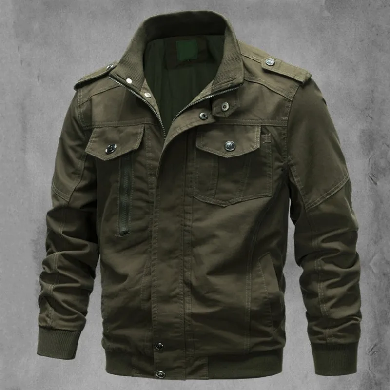 2019 Larga Para Hipster Plus M Ropa Nuevo Moda Tamaño Hombre 1 3 De Abrigo Chaqueta 6xl Cremallera Invierno Casual 2 Bolsillo Manga rwZrq8vtB