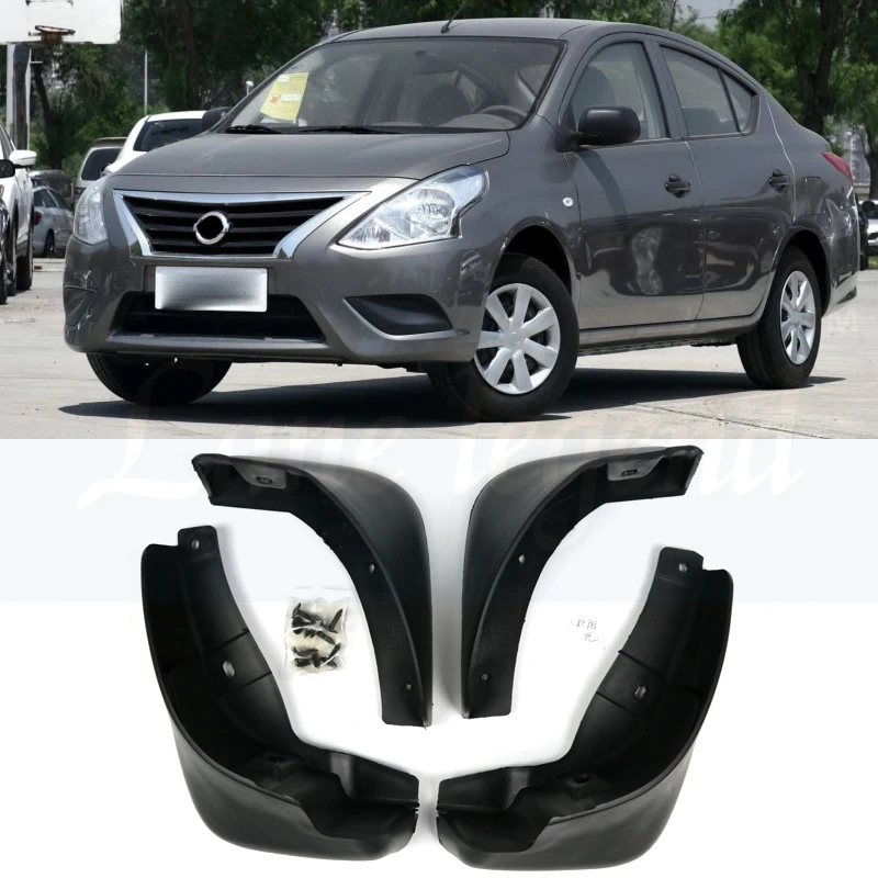 Us 18 48 28 Off Set Molded Car Mud Flaps For Nissan Sunny 2011 2018 For Nissan Kick Mudflaps Splash Guards Mud Flap Mudguards Fender Styling In