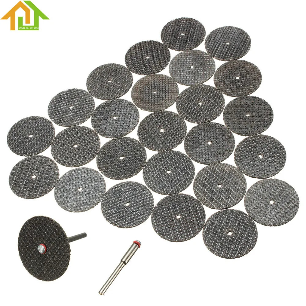 

25pcs Grinder Rotary Tool Circular Saw Blade Wheel Cutting Sanding Disc Tools Grinding Wheel Metal Cutting Disc