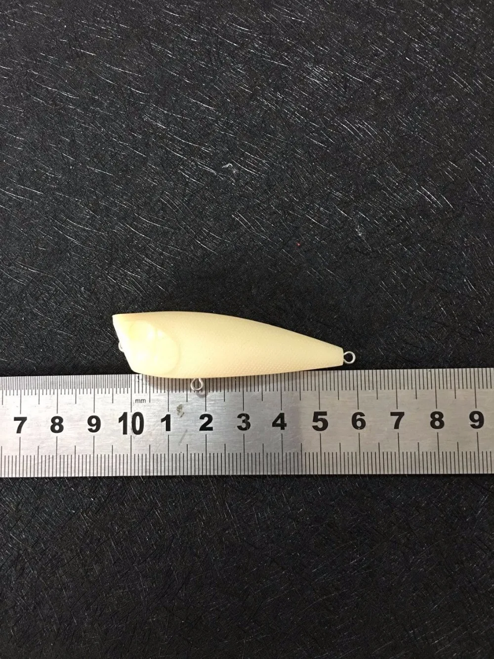 

1pcs Unpainted Popperbait Fishing Lure Body 2 1/2 Inch 1/5 OZ Blank lure JS#265