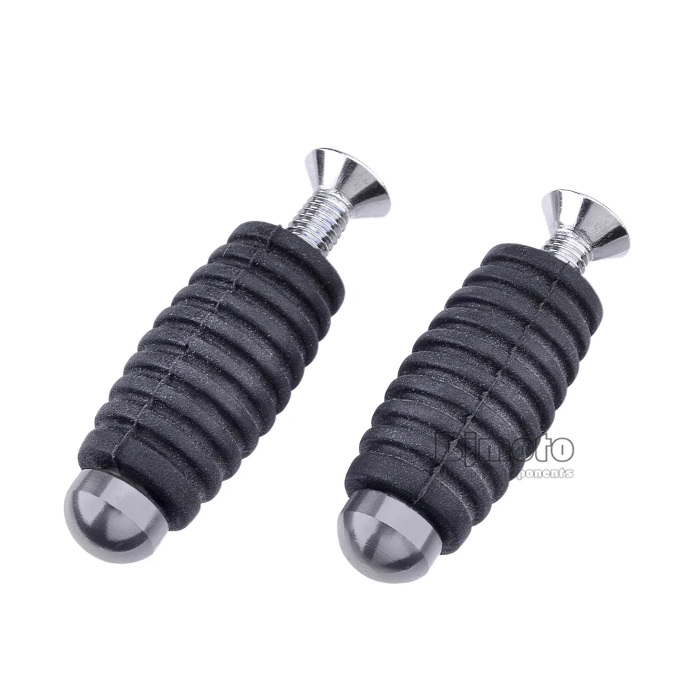 Gear Shift Brake Lever Toe Pegs Pedals M6  (6)