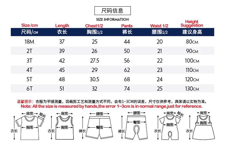 size information