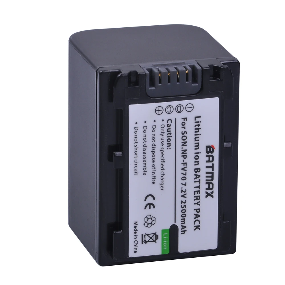 Billige 1 Pack 2500 mAh NP FV70 NP FV70 NPFV70 batterie für Sony NP FV50 FV30 HDR CX230 HDR CX150E HDR CX170 CX300 Z1