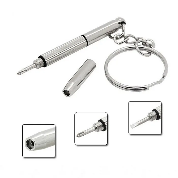 

Newest Home Sunglass Eyeglass Cellphone Watch Repair Keychain Screwdriver Tool Levert Dropship dig6922