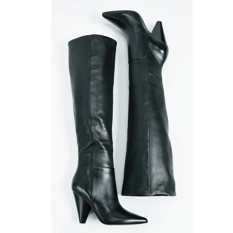 Сапоги с треугольным каблуком. Сапоги без носа. Полусапожки фарини. Полусапожки фарини артикул pf1973-e957m. Ботфорты остроносые.