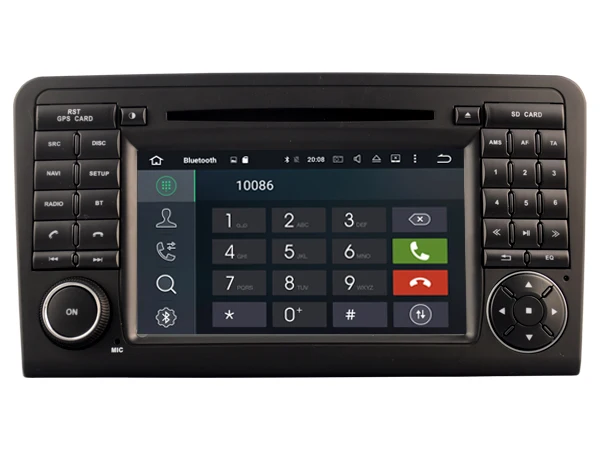 Top Car Dvd Navi Player Android 8.0 Ips screen FOR BENZ GL X164/GL320/GL420/GL450/GL500/ML320/ML350/W164 gps stereo audio multimedia 3