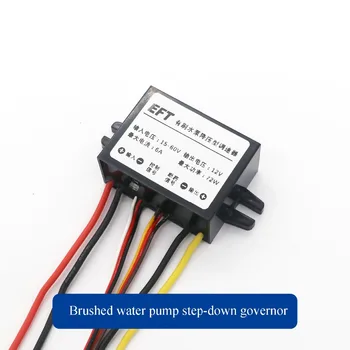 

Yuenhoang 1PC New 12S6A Brushed Water Pump Buck Module High Pressure Drug Detection Step-down Speed Governor Regulator for UAV