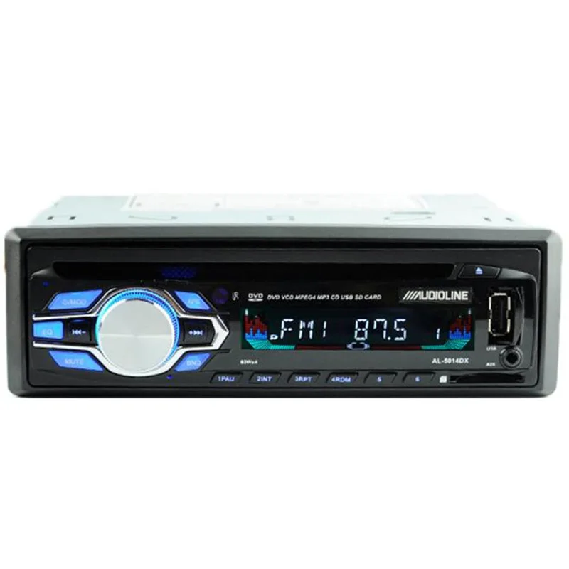 

Single Din Car DVD CD Player Vehicle MP3 Stereo Radio Car-styling