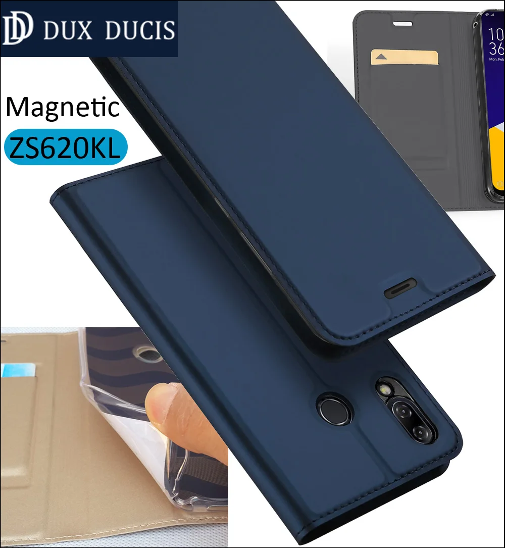 

Original DUX DUCIS Case Cover For Asus Zenfone 5 5z ZE620KL ZS620KL Book Flip Leather Wallet Coque