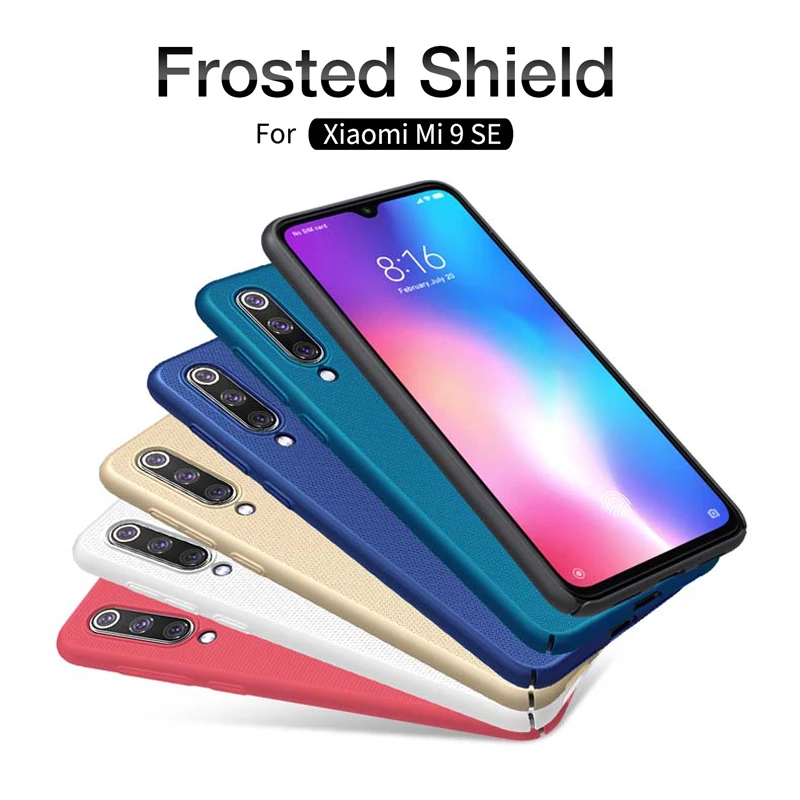 Чехол NILLKIN для Xiaomi Mi9 Mi 9 Se Супер Матовый чехол жесткие пластиковые чехлы телефонов