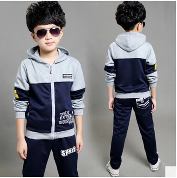 2017 del otoño niños del invierno Conjuntos de ropa Niños