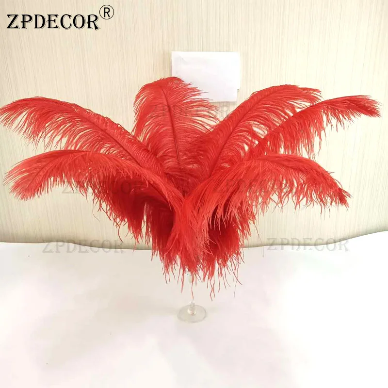 16-18 дюймов 40-45 см супер страусиные перья или высококачественное перо для DIY
