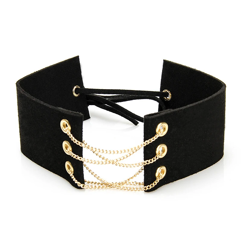 Buy 2016 Trendy Black Velvet Choker Necklace Women