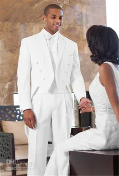 

Wedding Suits Professional Business Suit Slim Fit Groom Suits Wedding Party Tuxedo (Jacket+Pants+Tie)