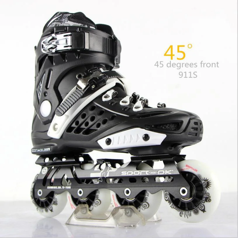 

Professional Inline Skate Adult Roller Skating Shoes High Quality Free Style Skating Patins Ice Hockey Skates