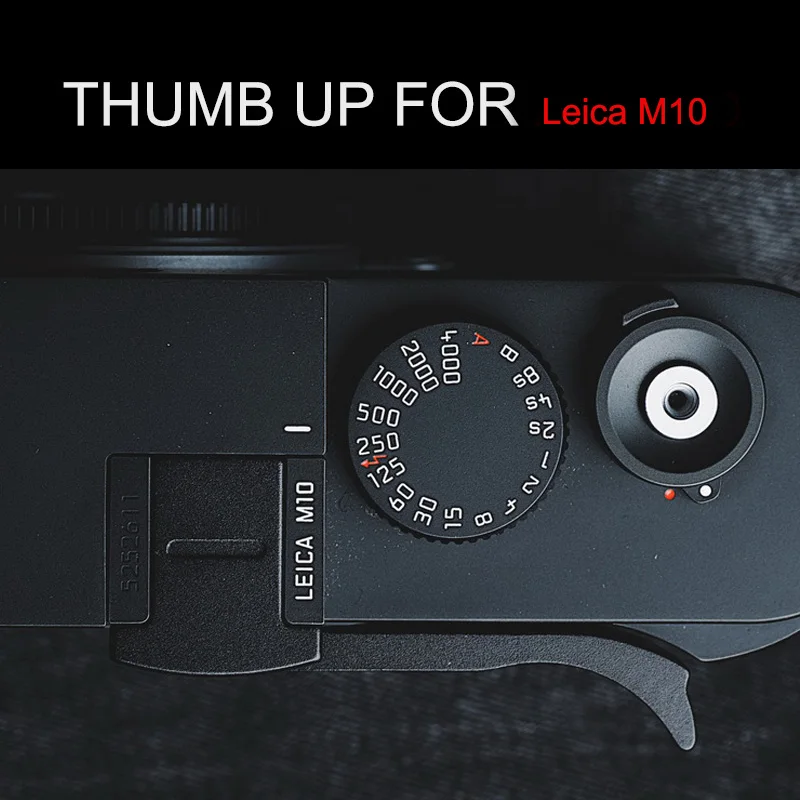 Горячий башмак Крышка алюминиевый большой палец вверх металлический упор для большого пальца защитная накладка для Leica M10