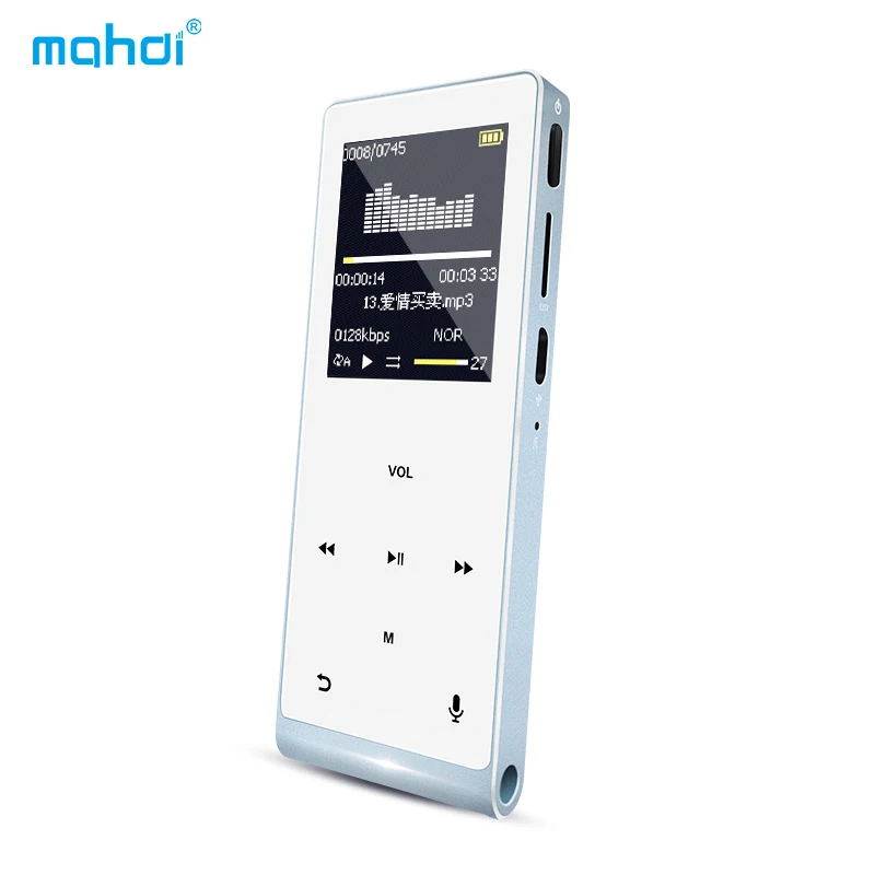 Mahdi Bluetooth HIFI MP4 Player 8G Touch Screen Multi-language Shatterproof Scratch Resistant Pedo Meter Recorder E-Book Video