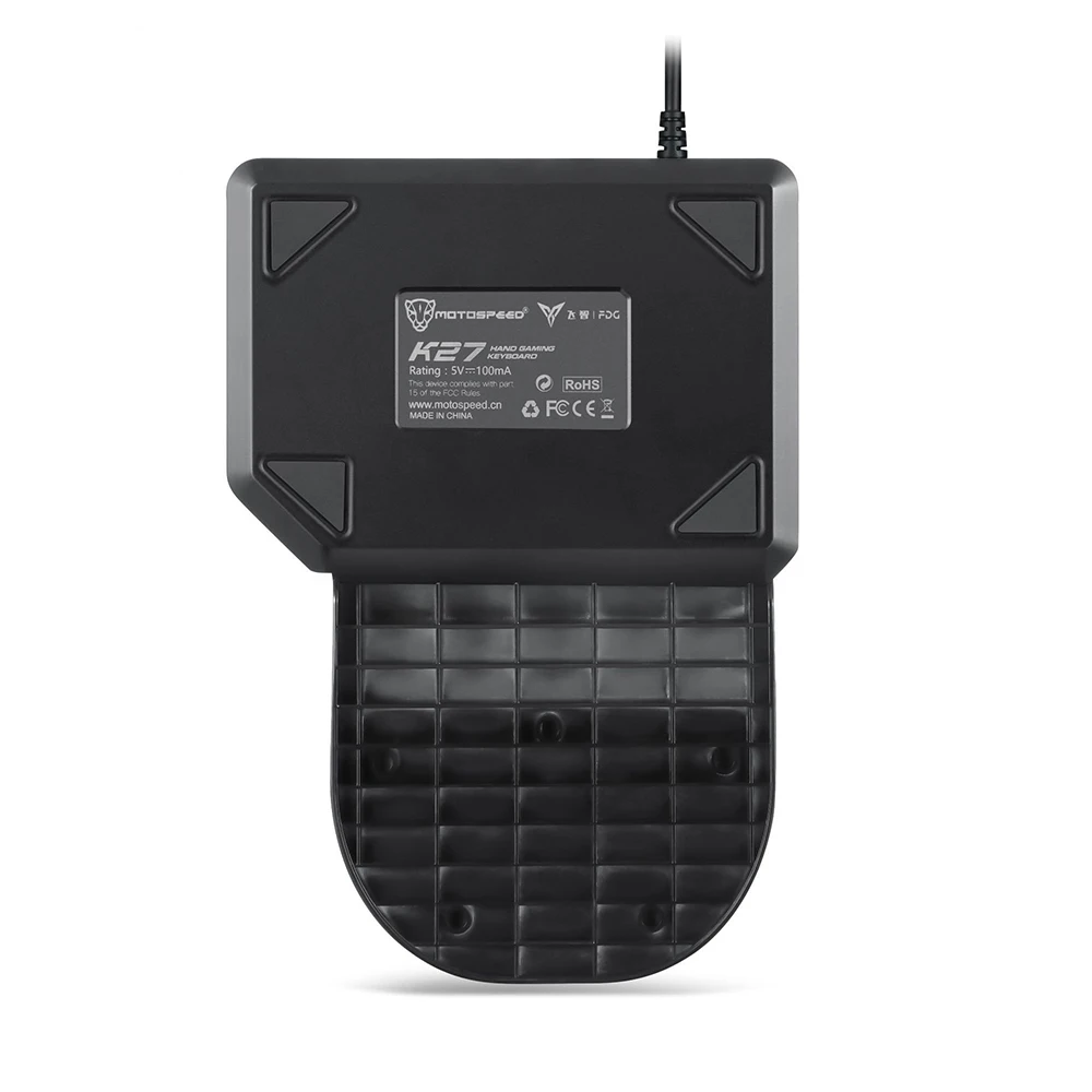 Проводная клавиатура Motospeed K27 с RGB подсветкой игровая механическая игровой мышью