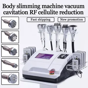 

Body slimming machine vacuum cavitation RF cellulite reduction body shaping lose weight spa salon beauty equipments with DHL fre