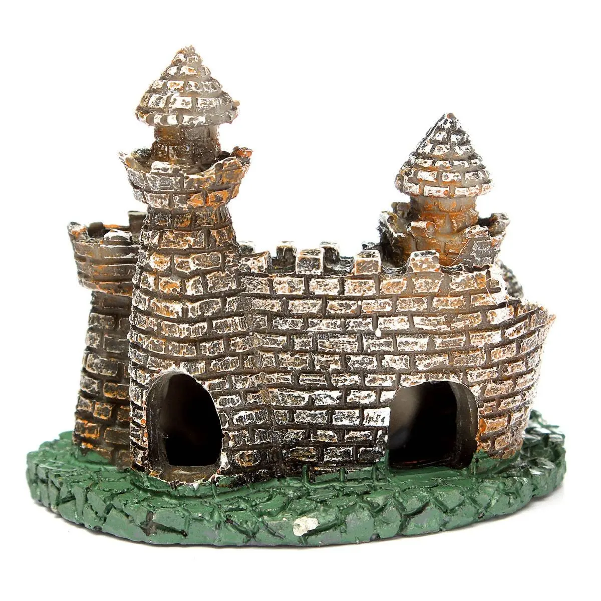 Artificial Aquarium Fish Tank Ornament Castle Tower House Cave