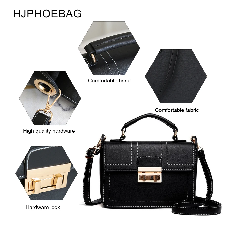 Брендовая дамская сумка мессенджер HJPHOEBAG роскошные сумки сумочка дизайнерская
