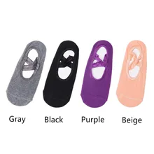 Женские носки для йоги, нескользящие носки для пилатеса и йоги, носки для фитнеса, танцев, балета, спортивные носки для девушек