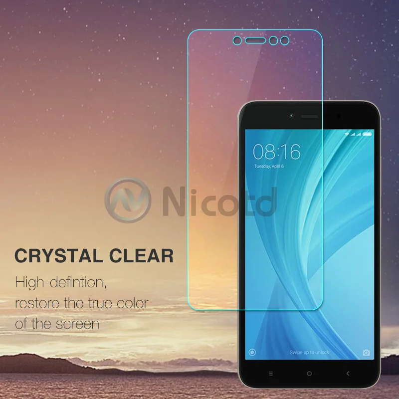 Premium Tempered Glass For Xiaomi Redmi Note 5A Note 5 6 pro 6A 3 Screen Protector protective film For Xiomi 8 lite 8 A2 lite A2 (2)