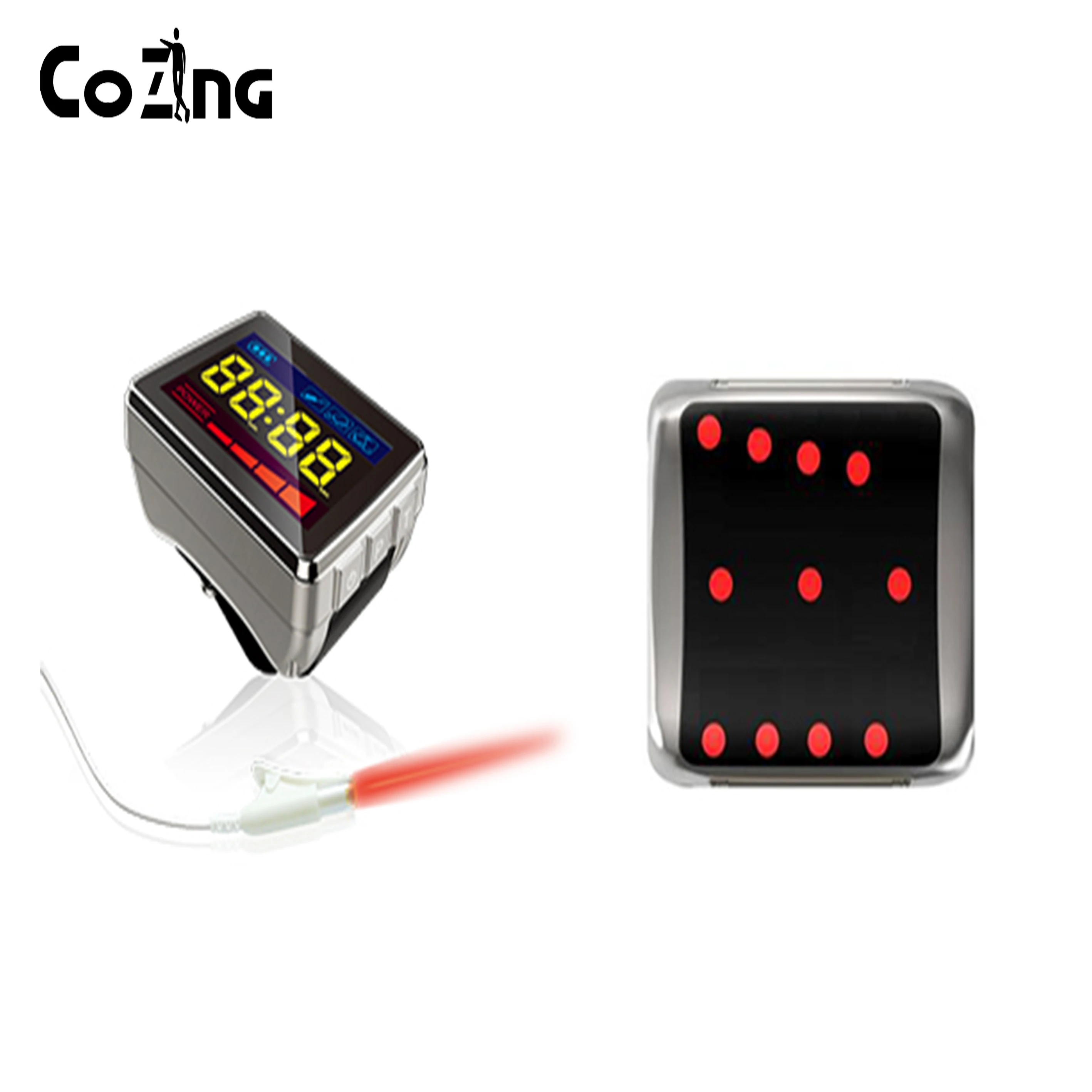 COIZNG 650nm лазерная физиотерапия синусит наручные часы диод для лечения диабета