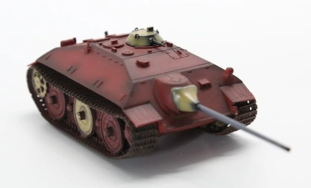 Готовая модель собранная 5M Hobby 1/72 E-25b 75 мм Pak 42 L/70 |