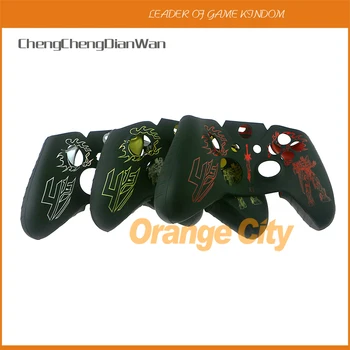

ChengChengDianWan Replacement For Microsoft Xbox one XBOXONE Controller Soft Silicone Rubber Protective Skin Case Cover 5pcs/lot