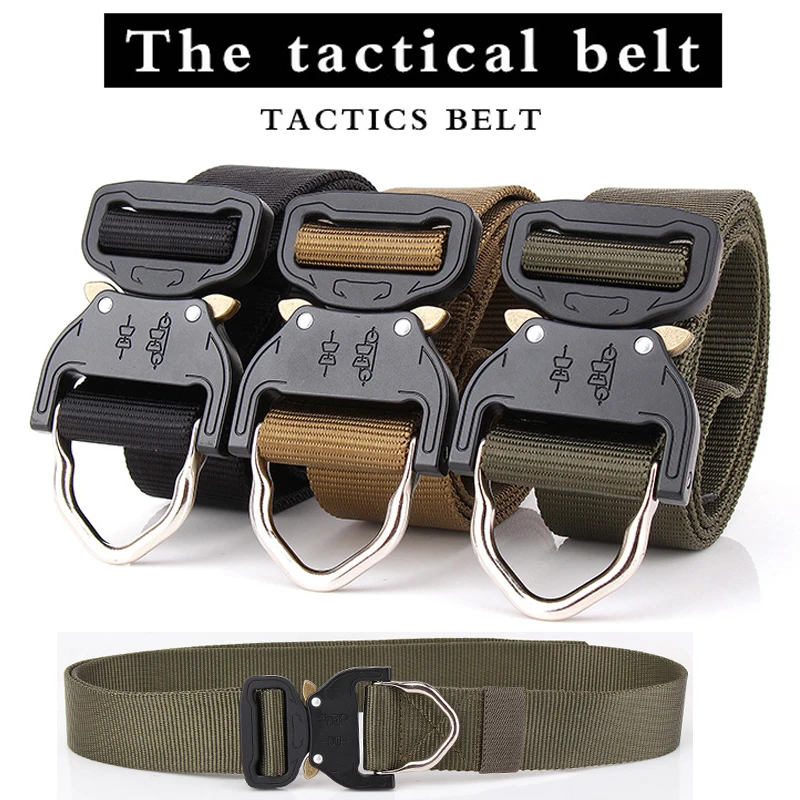 new-2024-quick-release-metal-buckle-tactical-belt-1000d-oxford-quick-to-dry-outdoor-molle-military-swat-air-gun-paintball-belt