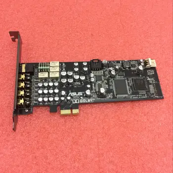 

Asus Xonar DX Built-in 7.1 Sound Card PCI-E Half-High DTS Dolby Surround HIFI Sound Card 90%new